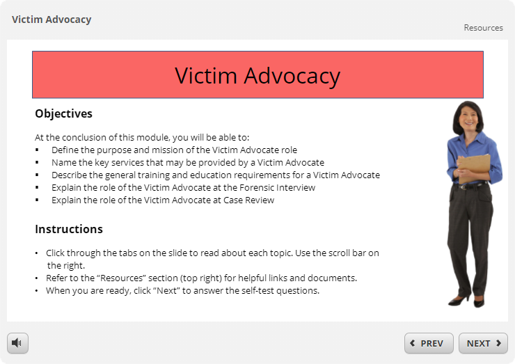 Victim Advocacy
